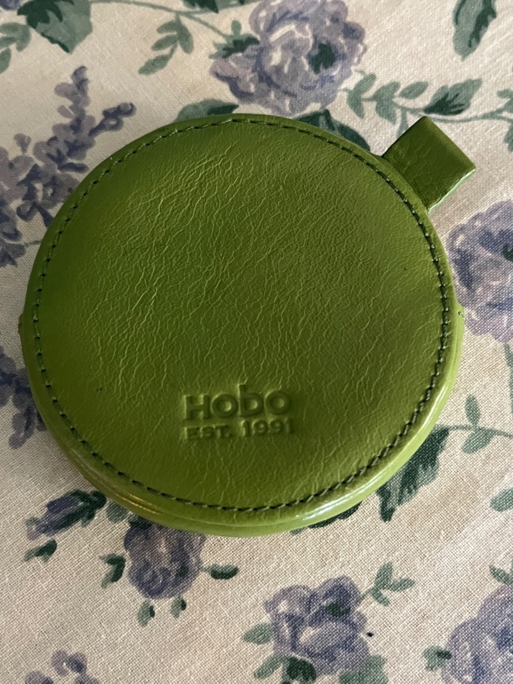 HOBO leather compact mirror